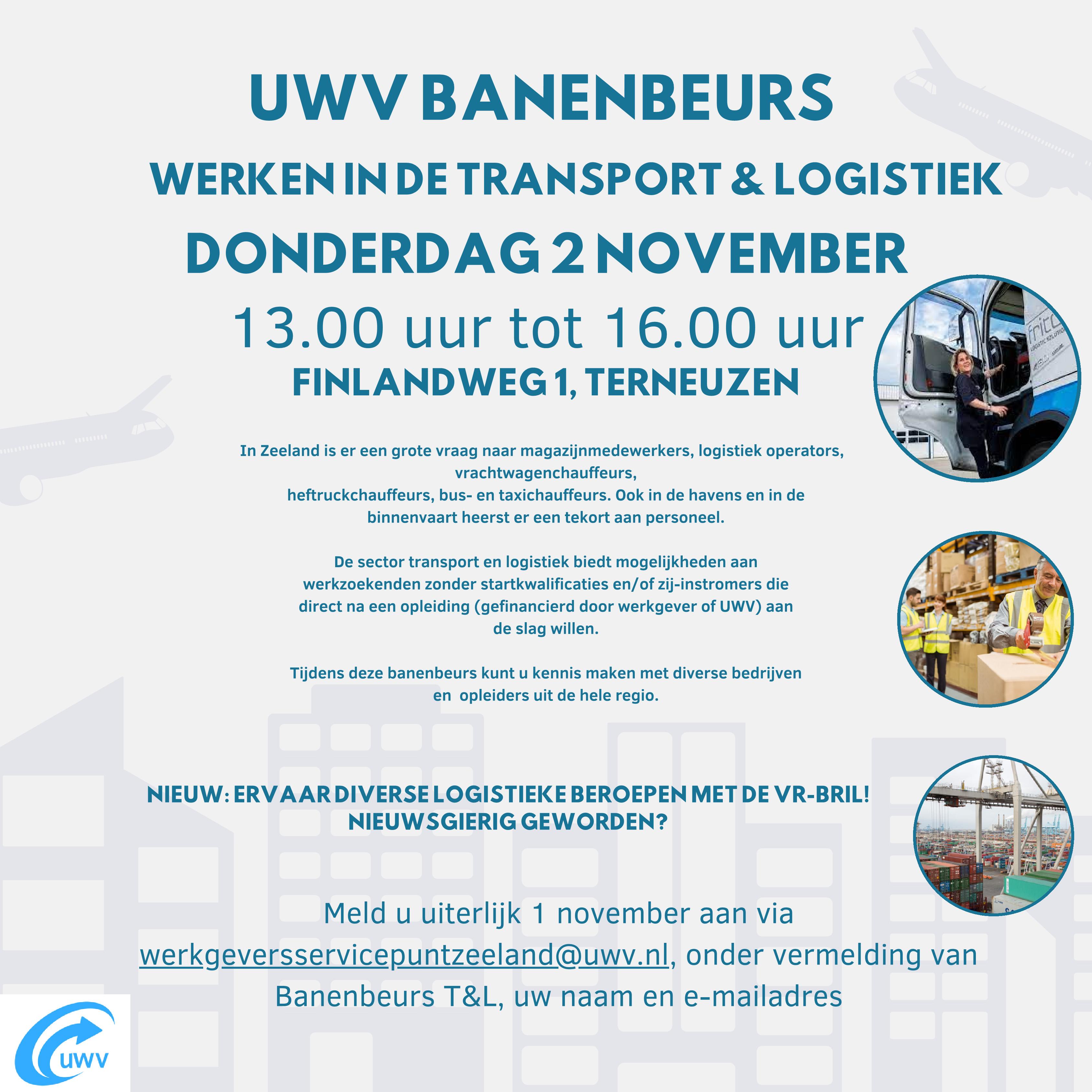 Flyer Banenmarkt Transport en Logistiek